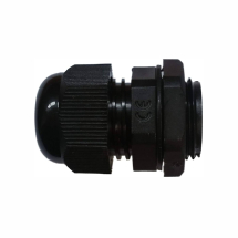 20mm IP68 Compression Gland Black 6-12mm