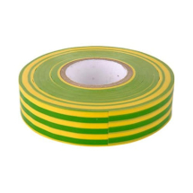 Howcroft PVC Tape Size 19mmx33m Roll - Green/Yellow