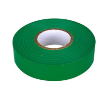 Howcroft PVC Tape Size 19mmx33m Roll - GREEN